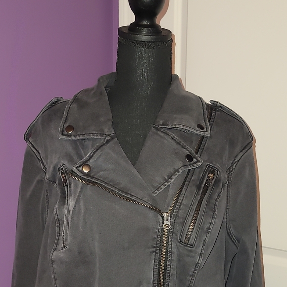 Lane Bryant Charcoal Gray Jacket Sz: 20 - Picture 3 of 11